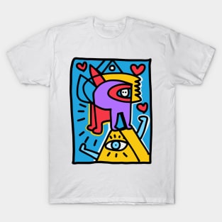 Cool Graffiti Creatures Pop T-Shirt